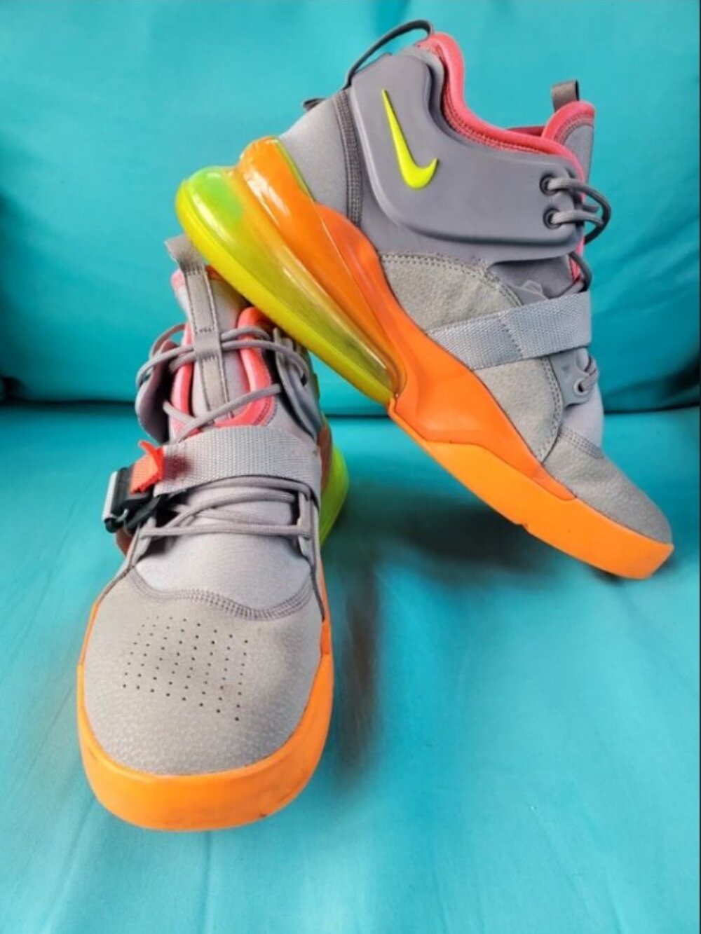 Nike Air Force 270 "Sherbert" Men's Mid-Top Sneakers